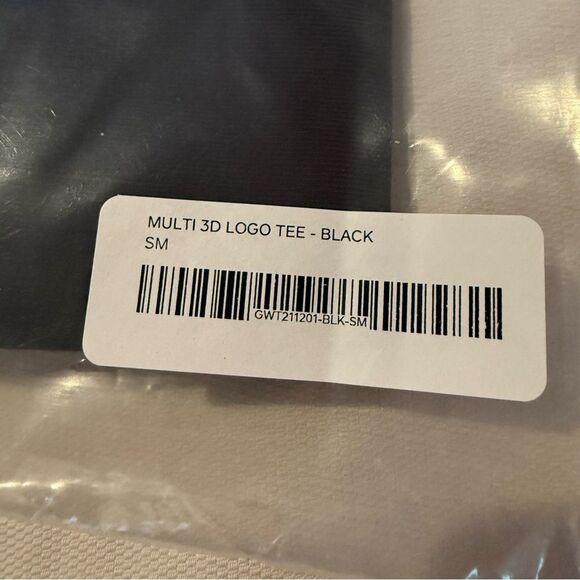 GOLF WANG COMMUNITY NWT black Multi 3D T-shirt size sm - Picture 7 of 9